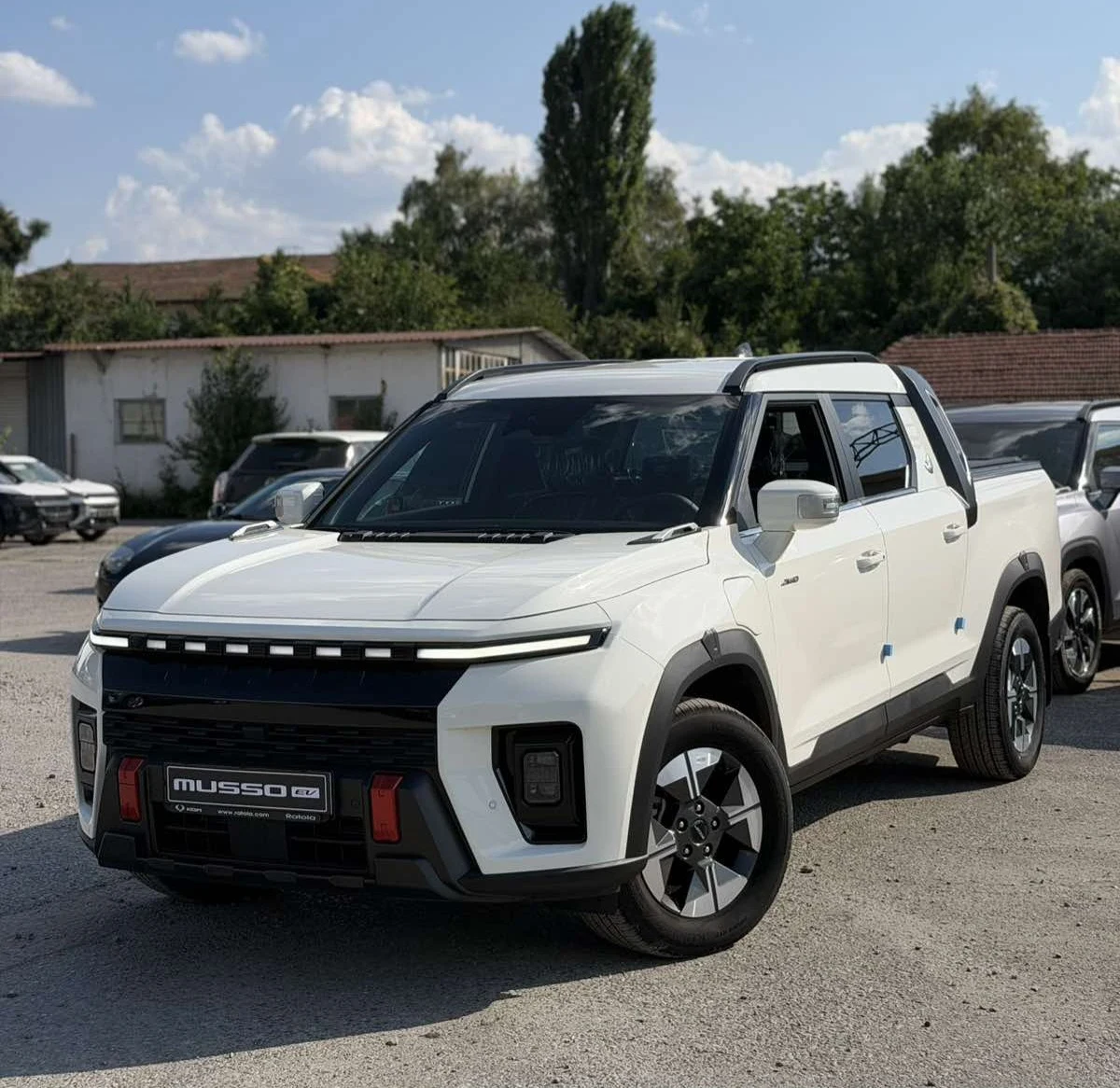KGM Musso 4x4 + Щора багажник